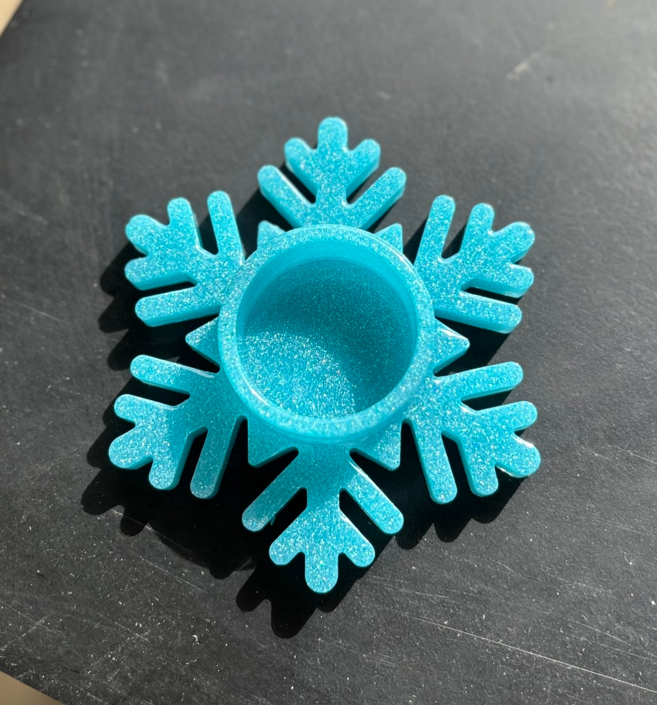 Snowflake Candle Holder