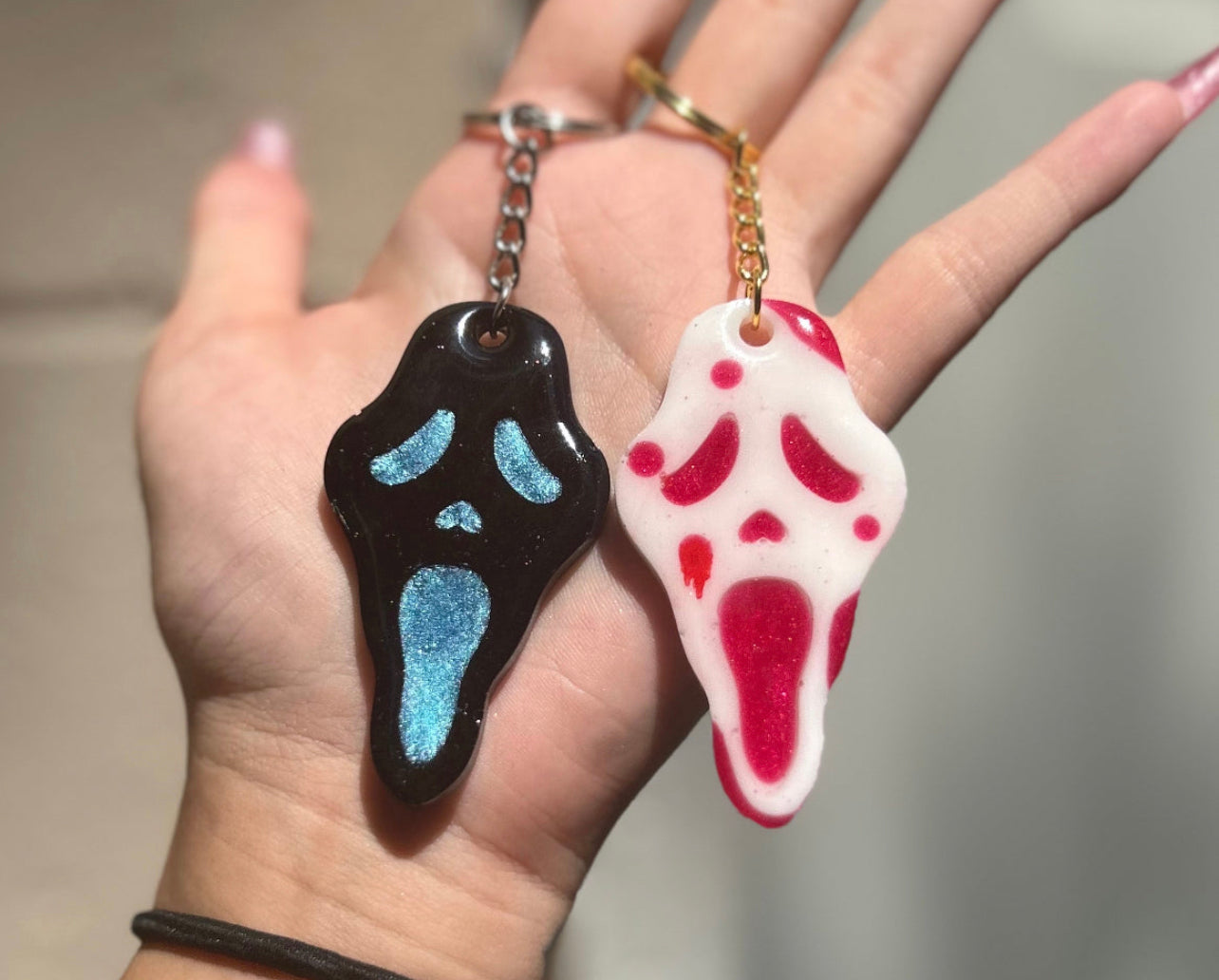 Scream Keychain