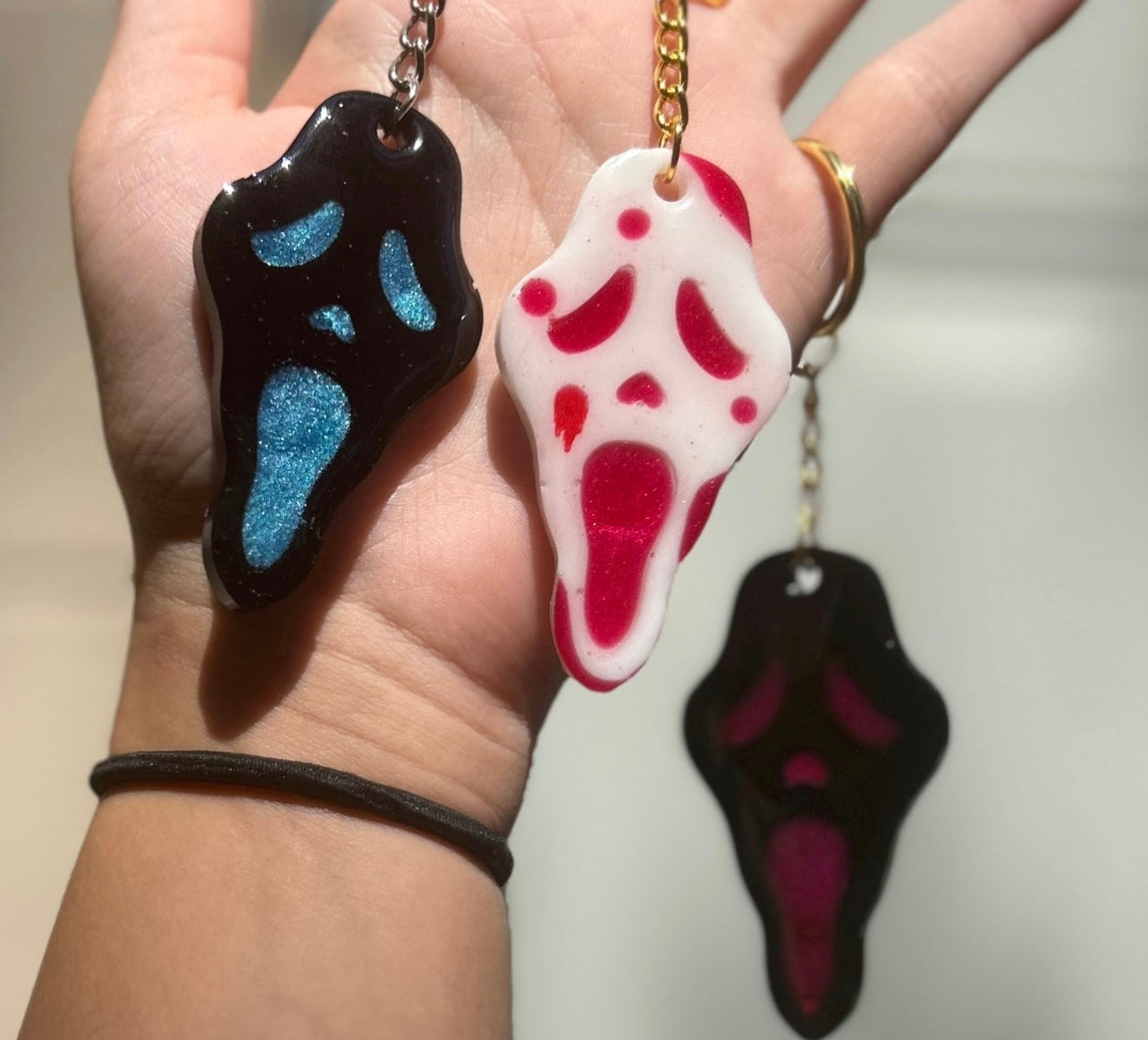 Scream Keychain